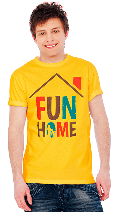 Fun Home the Broadway Musical - Poster Art T-Shirt 